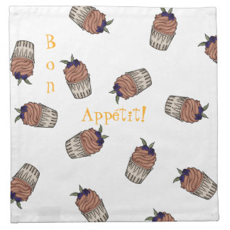 Party Napkin "chocolate mousse" Serviette