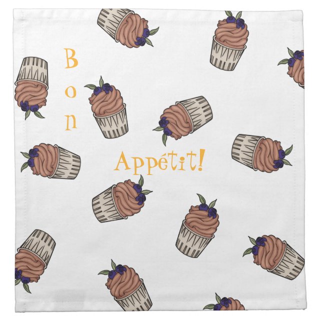 Party Napkin "chocolate mousse" Serviette (Front)