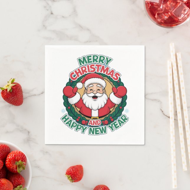 Party Napkins - Christmas Party (Insitu)