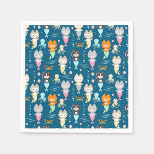 Party Napkins Nautical Themed Birthday Party.