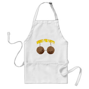 party nuts adult apron