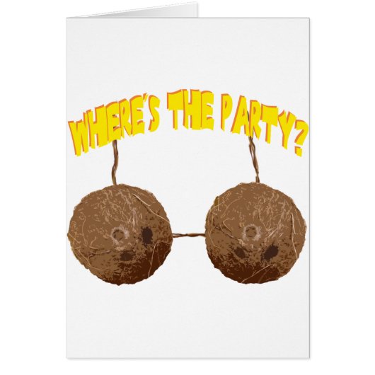 party nuts cards (Front)