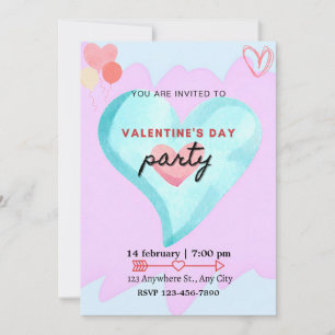 PARTY OF LOVE AND FRIENDSHIP  INVITATION