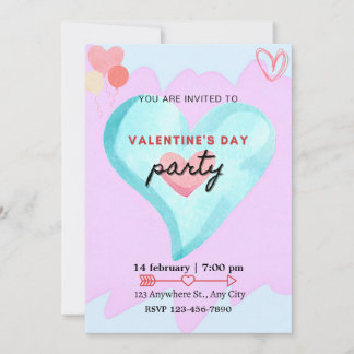 PARTY OF LOVE AND FRIENDSHIP INVITATION