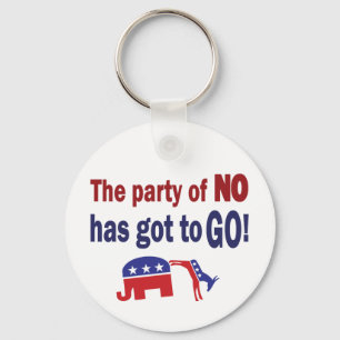 Party of No Keychain