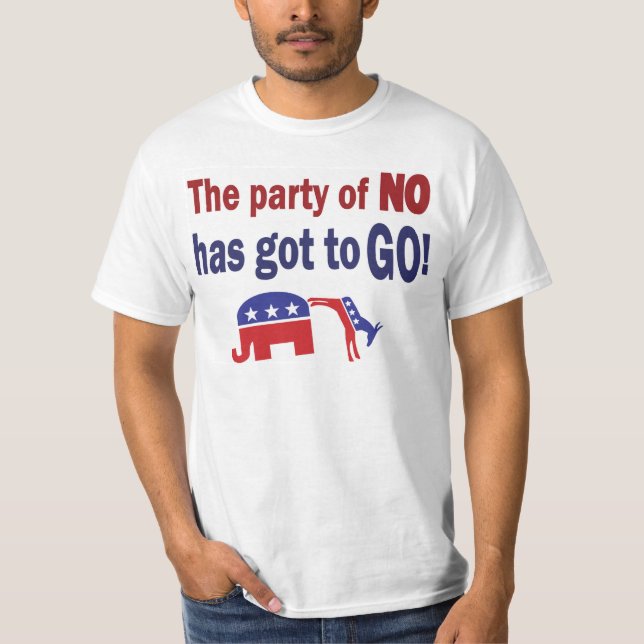 Party of No T-Shirt (Front)