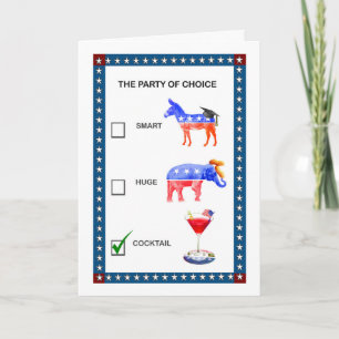 Party On Election Party Invitation