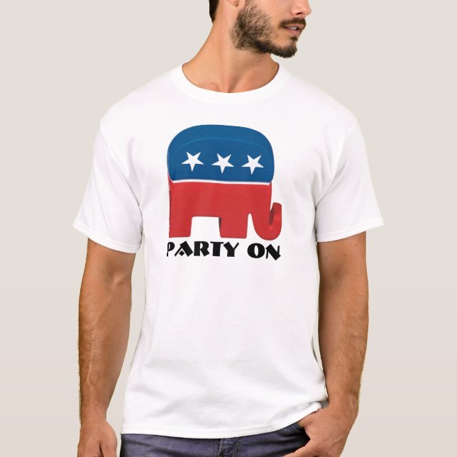 Party On T-Shirt (Front)