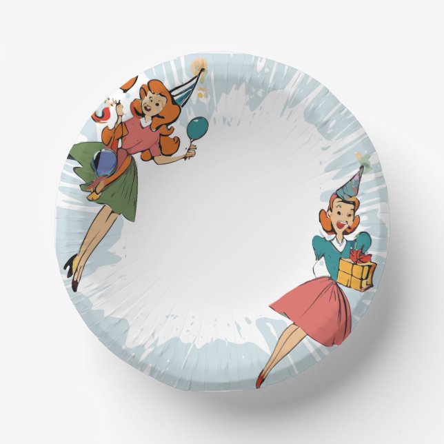  Party Paper Bowls (Front)