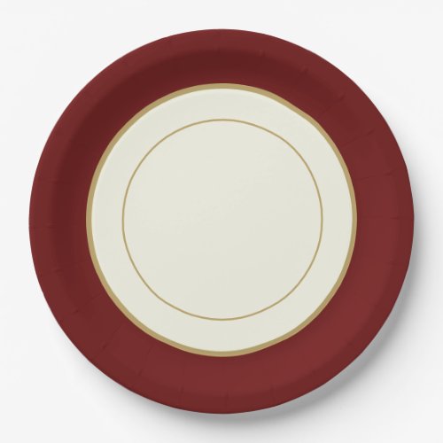 Party Paper China_look Plate Rimmed