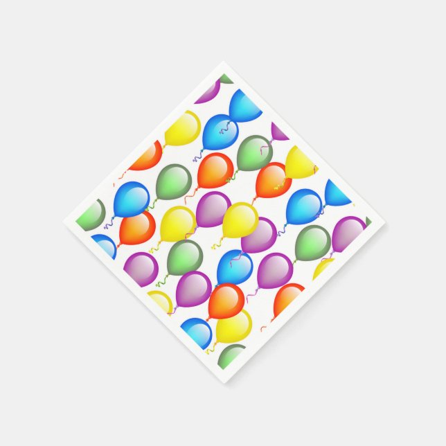 Party Paper Napkins (Corner)