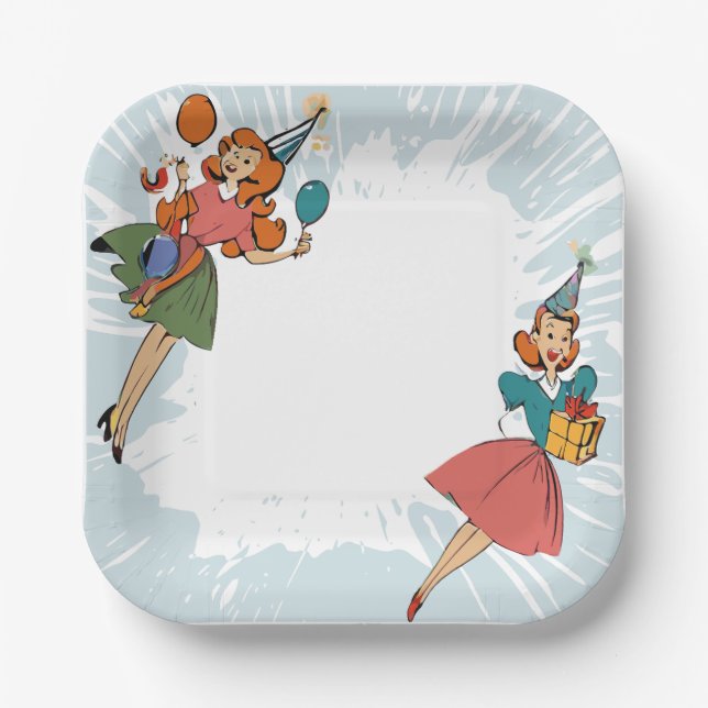  Party Paper Plates (Front)
