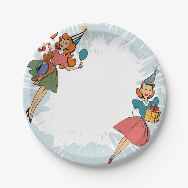  Party Paper Plates (Front)
