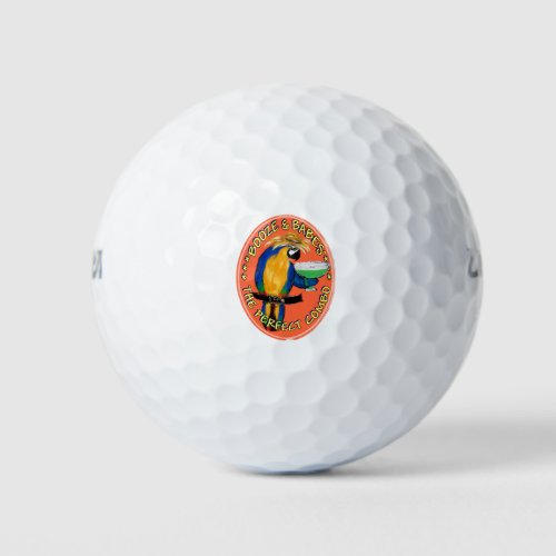 Party Parrot Golf Balls