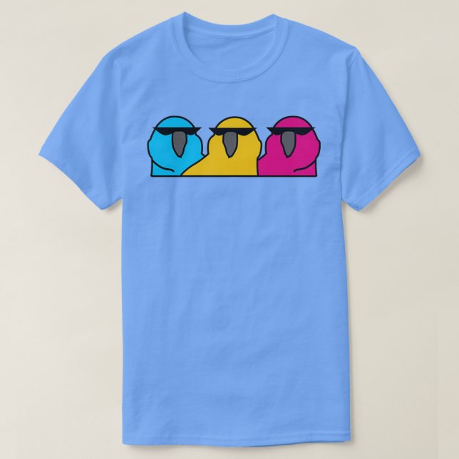 Party Parrot T-Shirt (Design Front)