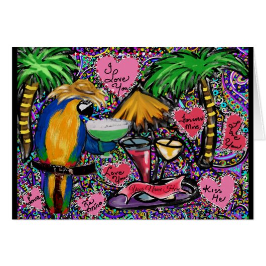 Party Parrot = Valentine's Day (Front Horizontal)