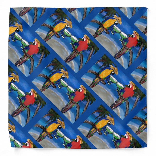 PARTY PARROTS BANDANA (Front)