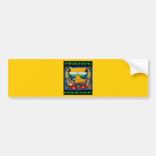 Party Parrots Bumper Sticker