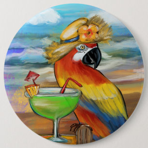 Party Parrots Button