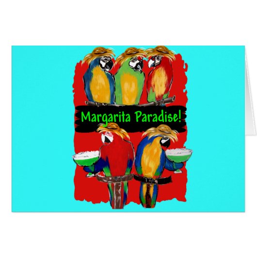 PARTY PARROTS CARDS (Front Horizontal)