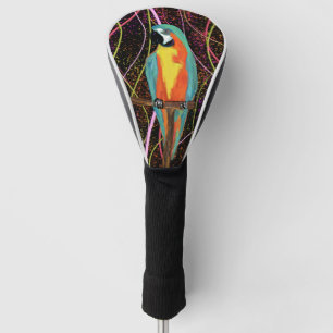 PARTY PARROTS GOLF HEAD COVER