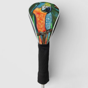 Party Parrots Golf Head Cover