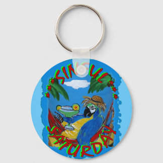 Party Parrots Keychain
