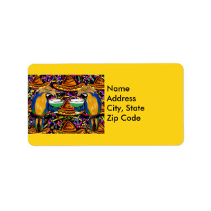 Party Parrots Label