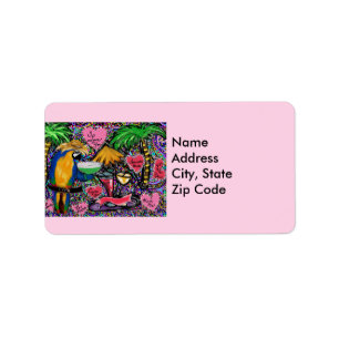 Party Parrots Label