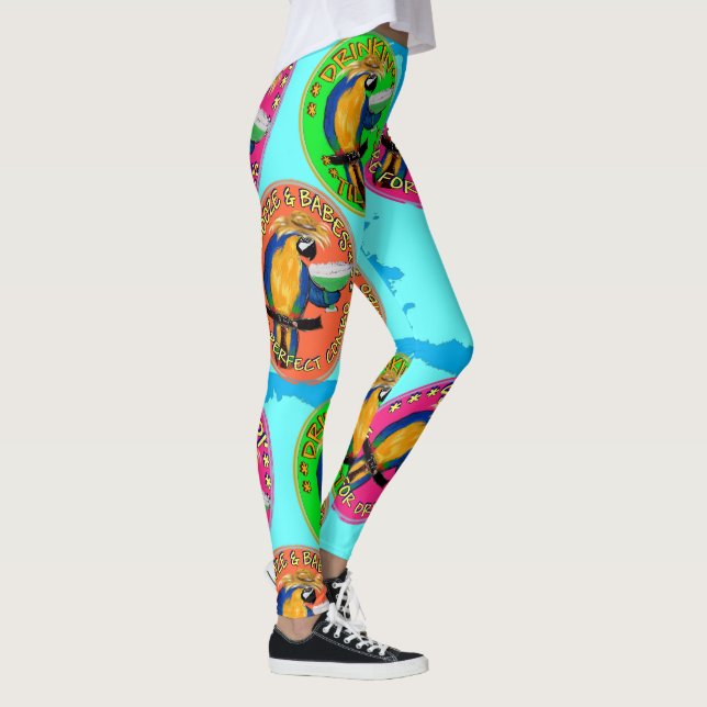 Party Parrots Leggings (Right)