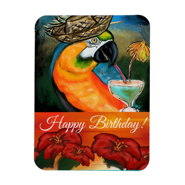 Party Parrots Magnet (Vertical)