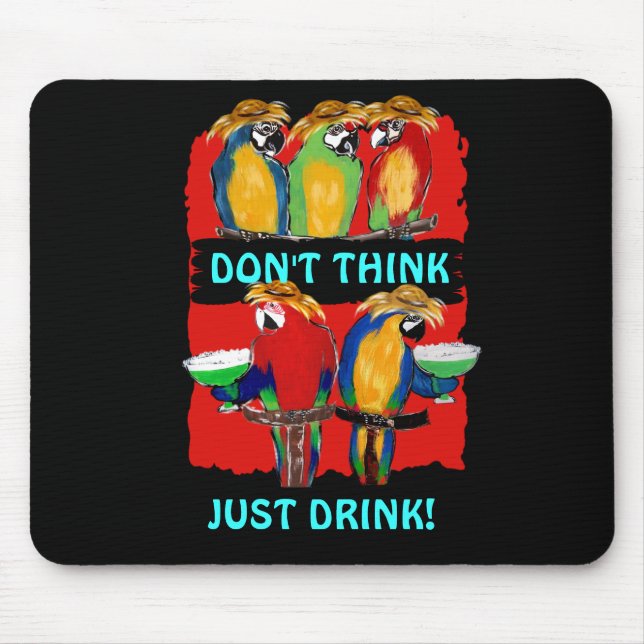 PARTY PARROTS MOUSE PAD (Front)