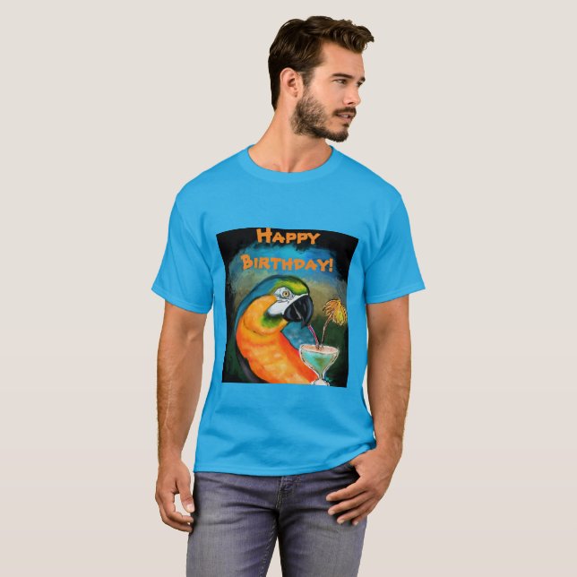 Party Parrots T-Shirt (Front Full)