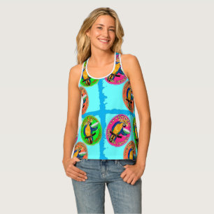 Party Parrots Tank Top