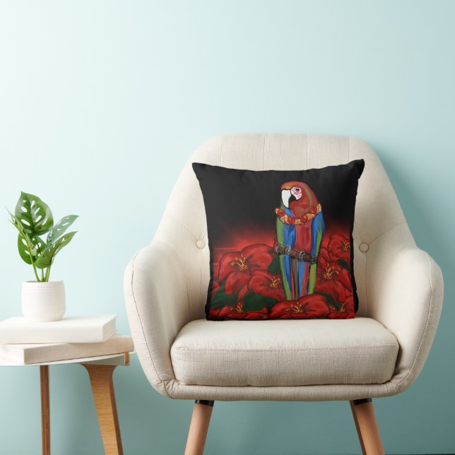 PARTY PARROTS       THROW PILLOW (Chair)