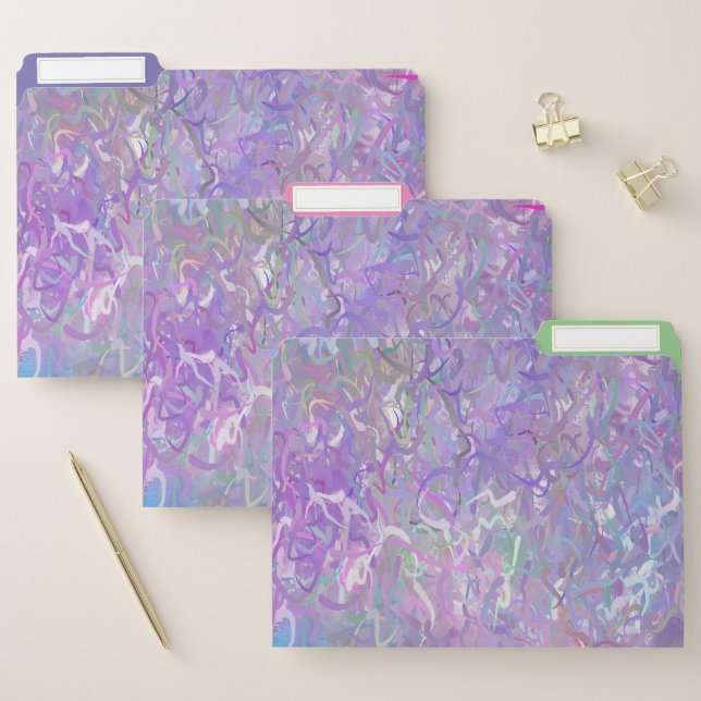 Party Pastels file folder (Set)