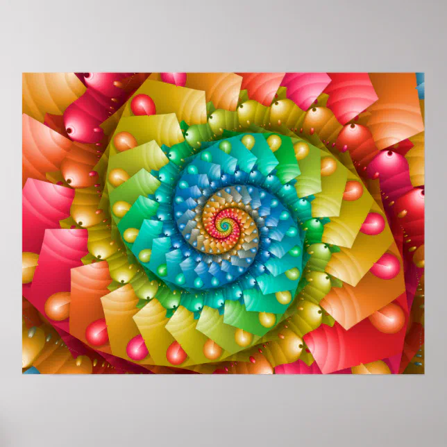 Party Pattern Poster | Zazzle