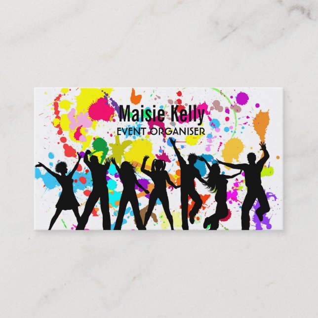 Party People Business Card (Front)