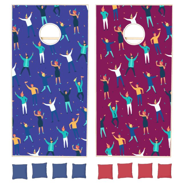 Party People Confetti Cornhole Set – Fun Backyard  (Set)
