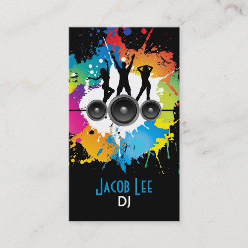 Party People DJs Business Card