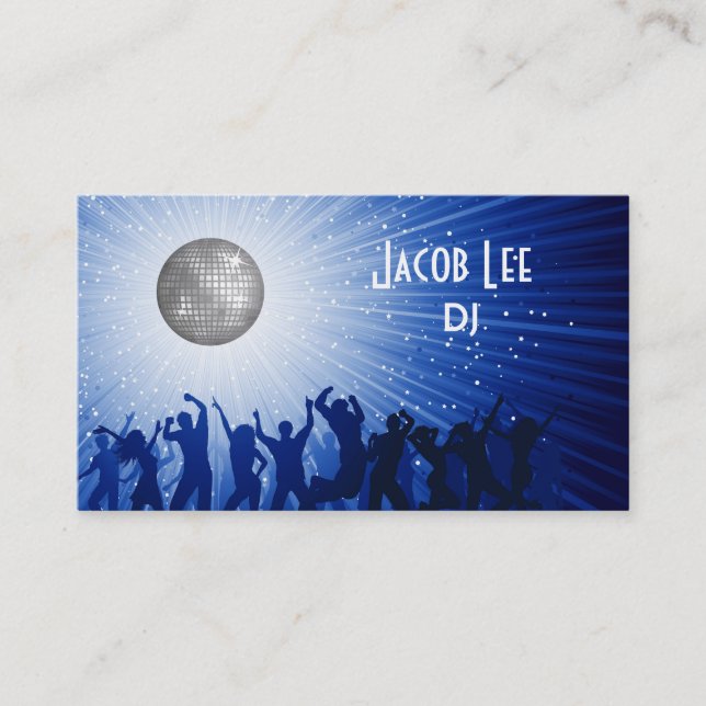 Party People DJ's Business Card (Front)