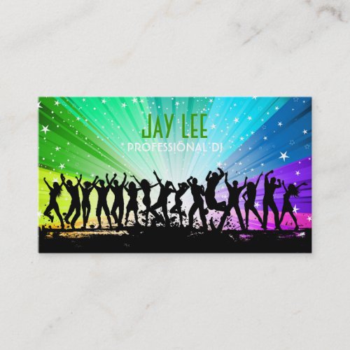 Party People DJs Business Card