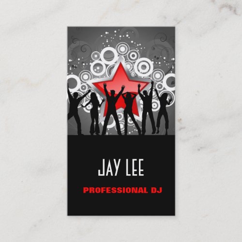 Party People DJ's Business Card