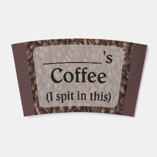 Party Personalize  Coffee Cup Sleeve