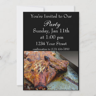 Party Pig Invite