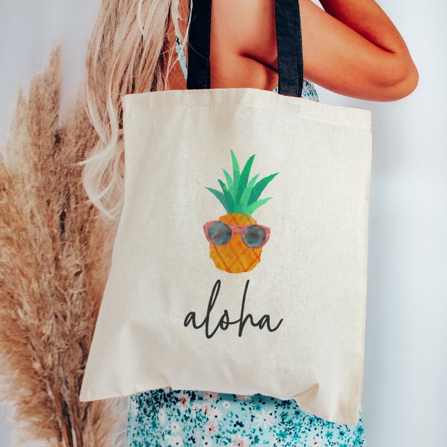 Party Pineapple Tote Bag (Creator Uploaded)