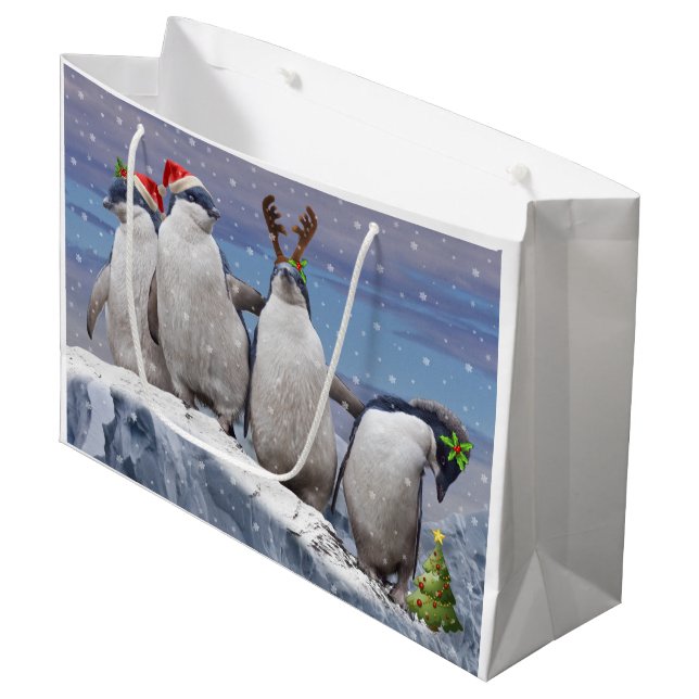 Party Pingos Large Gift Bag (Front Angled)
