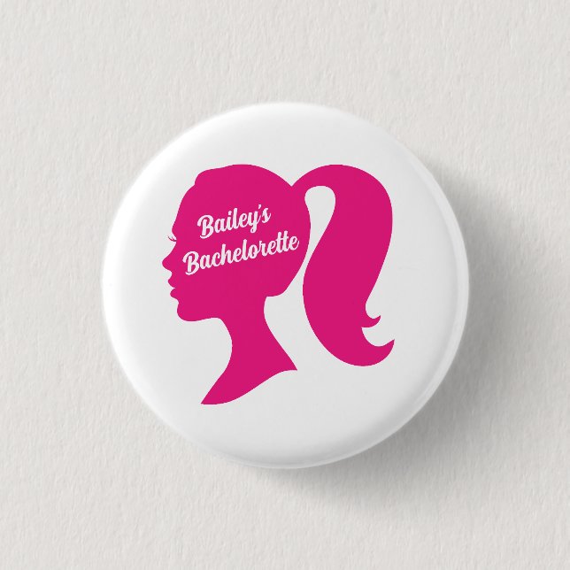 Party Pink Bachelorette Button (Front)