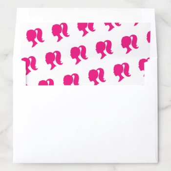 Party Pink Envelope Liner by prettyfancyinvites at Zazzle