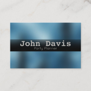 Party Planner business card
